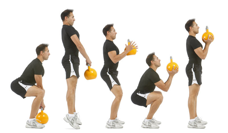 ejercicios de kettlebell