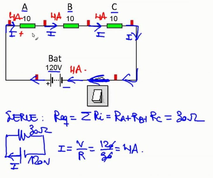 ejercicios de circuitos eléctricos básicos