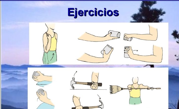 ejercicios para problemas de epicondilitis
